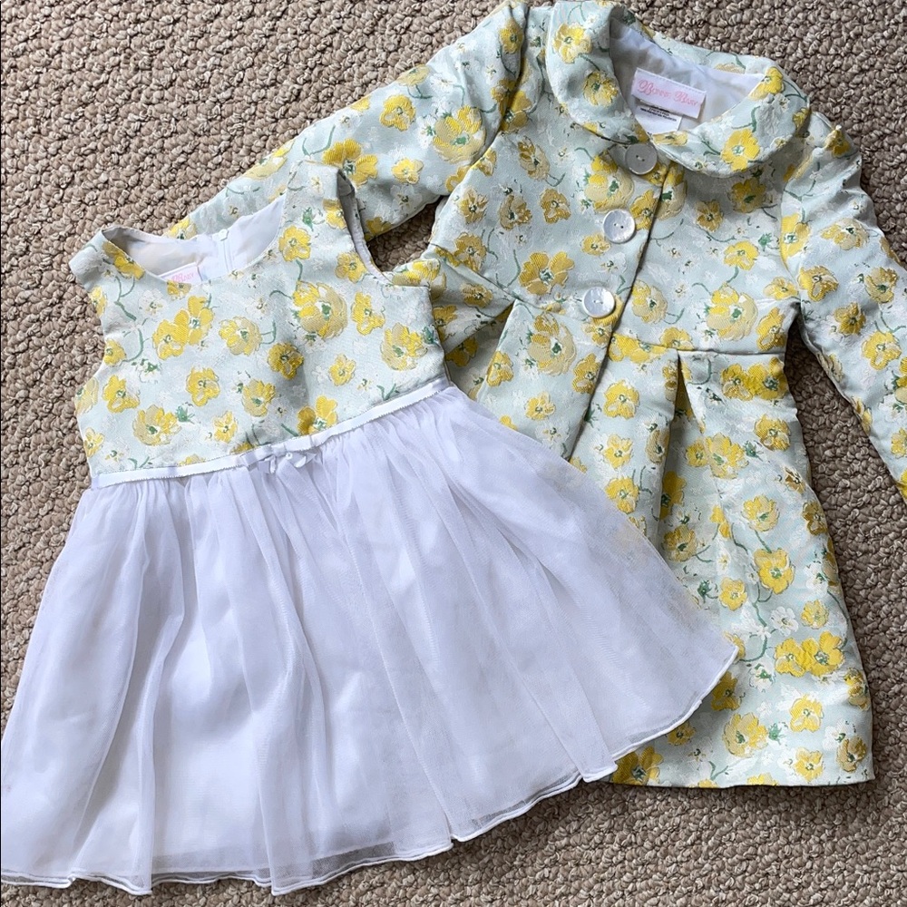 Bonnie Baby Dress & Overcoat